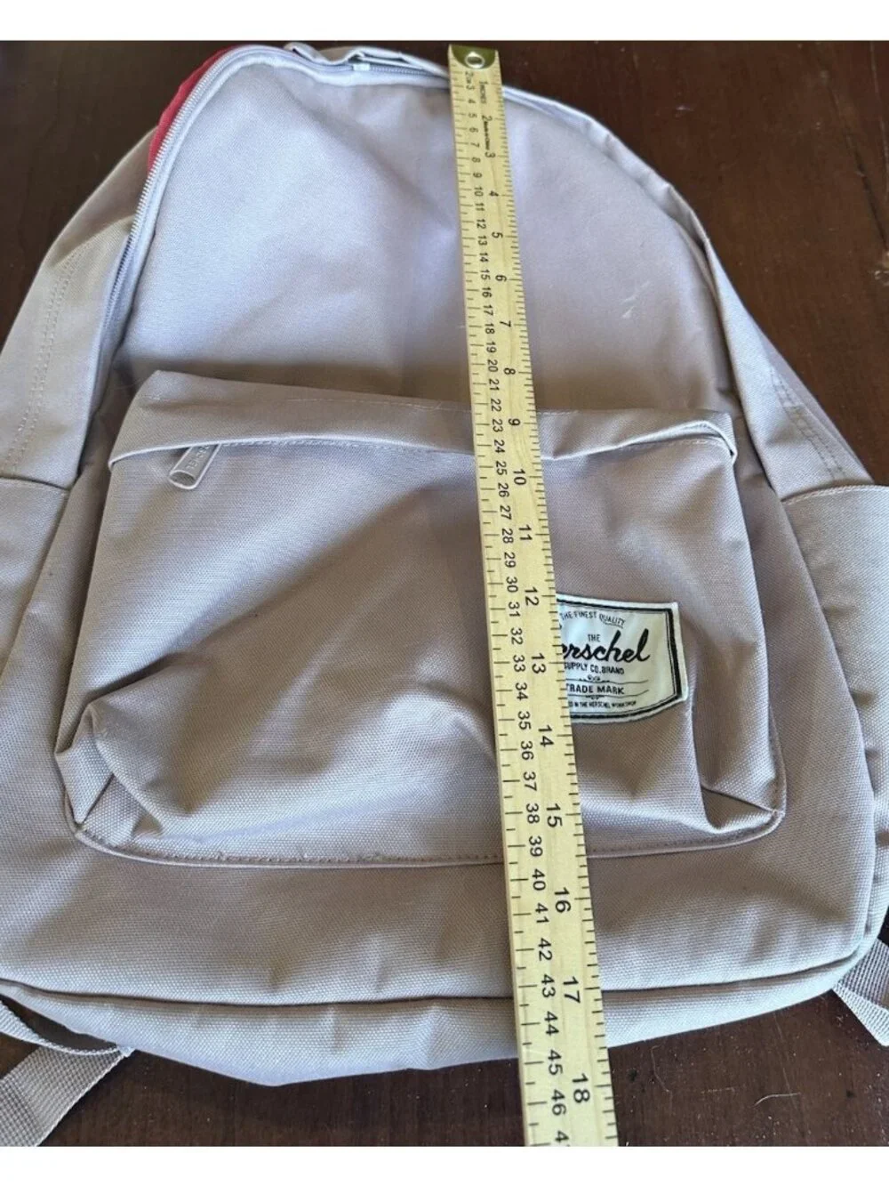 Herschel Supply Backpack Ash Rose Pink Stripe Interior NWOT